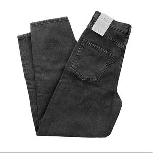 & OTHER STORIES DARK WASH HIGH/MID WAIST JEANS
